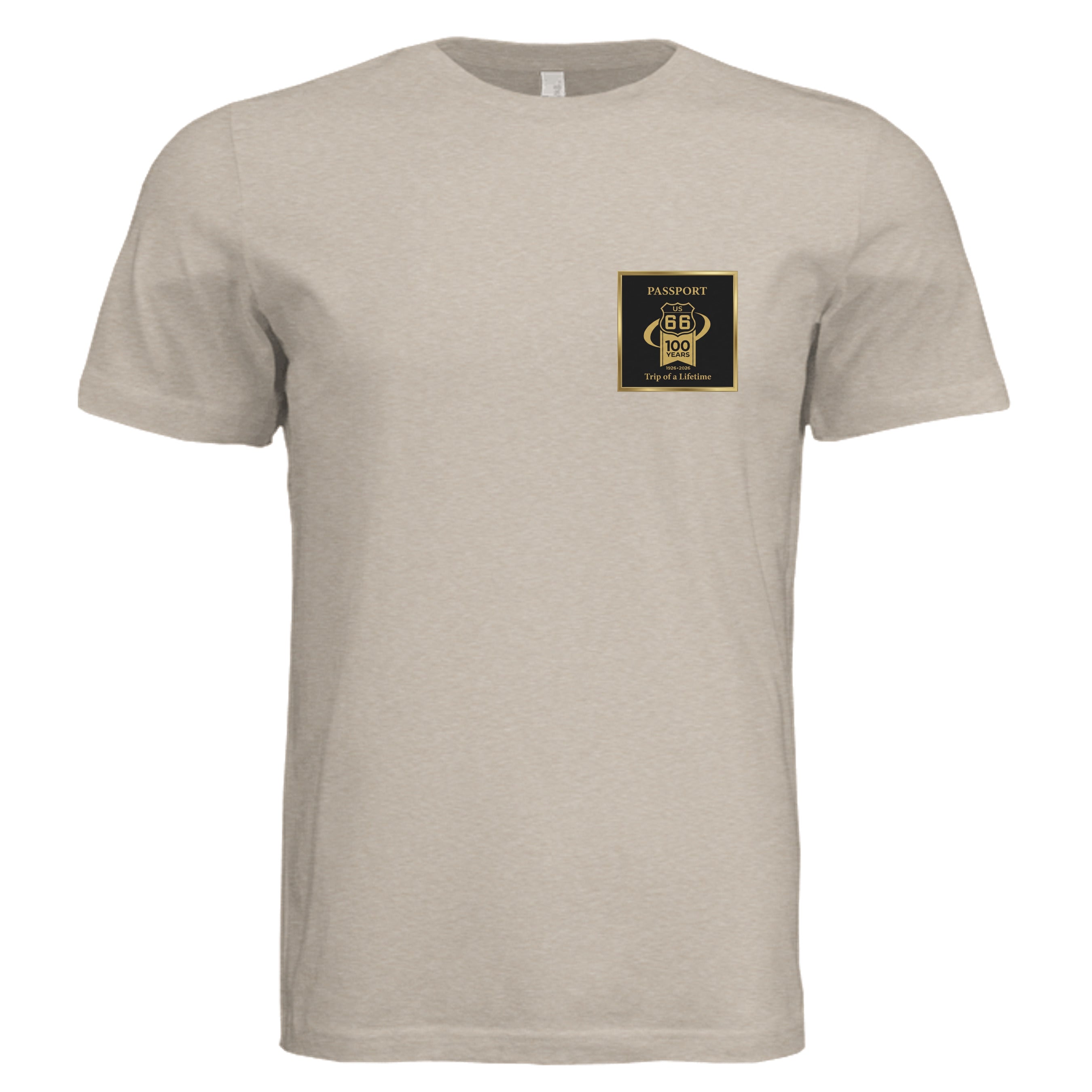 Tan Triblend - 3413C - FRONT