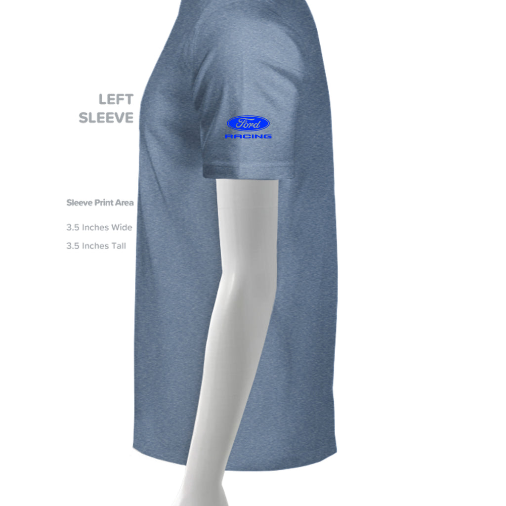 HEATHER INDIGO - G200 - SLEEVE_LEFT