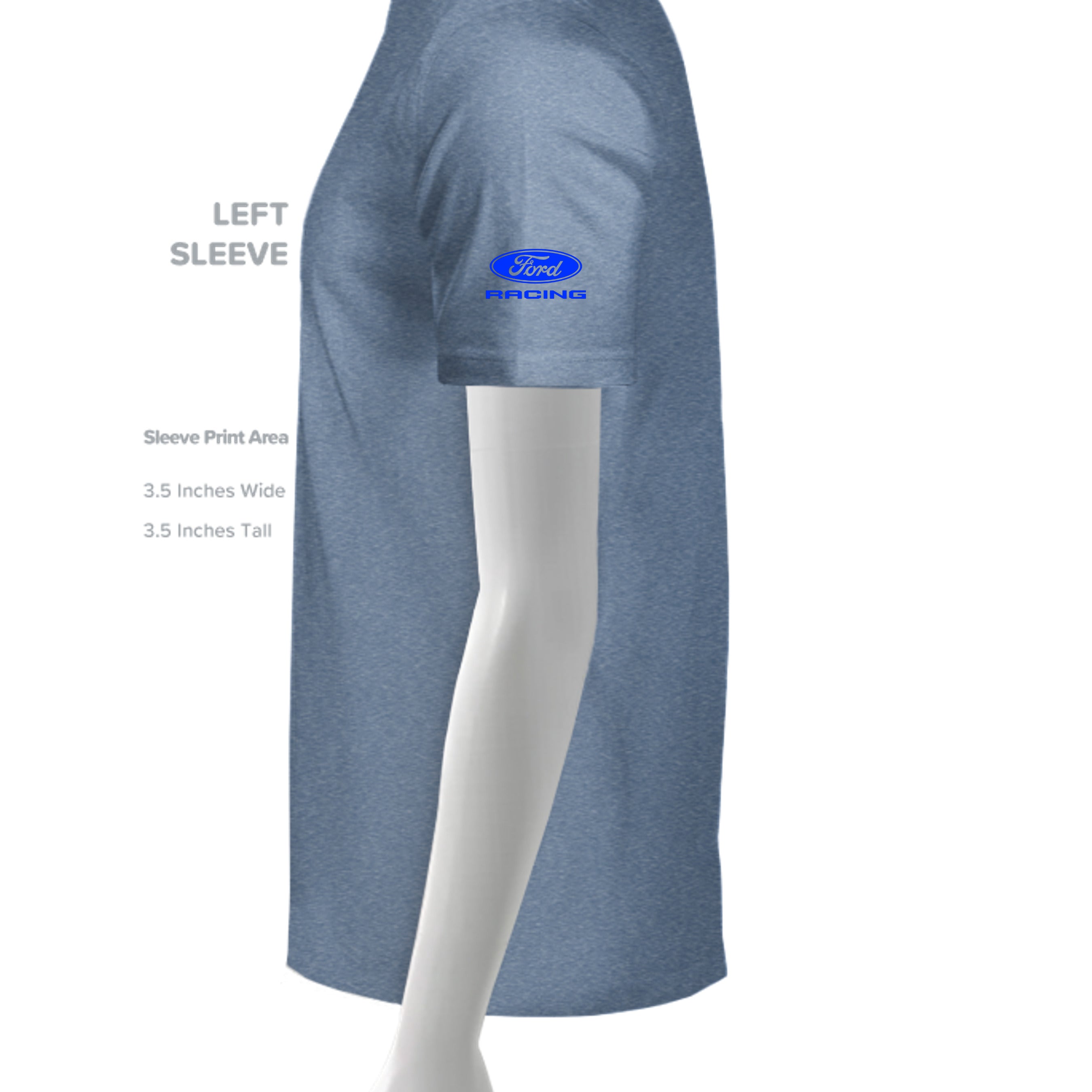 HEATHER INDIGO - G200 - SLEEVE_LEFT
