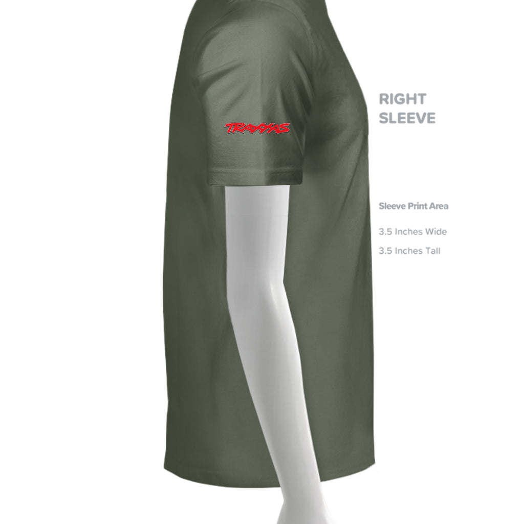 MILITARY GREEN - G200 - SLEEVE_RIGHT