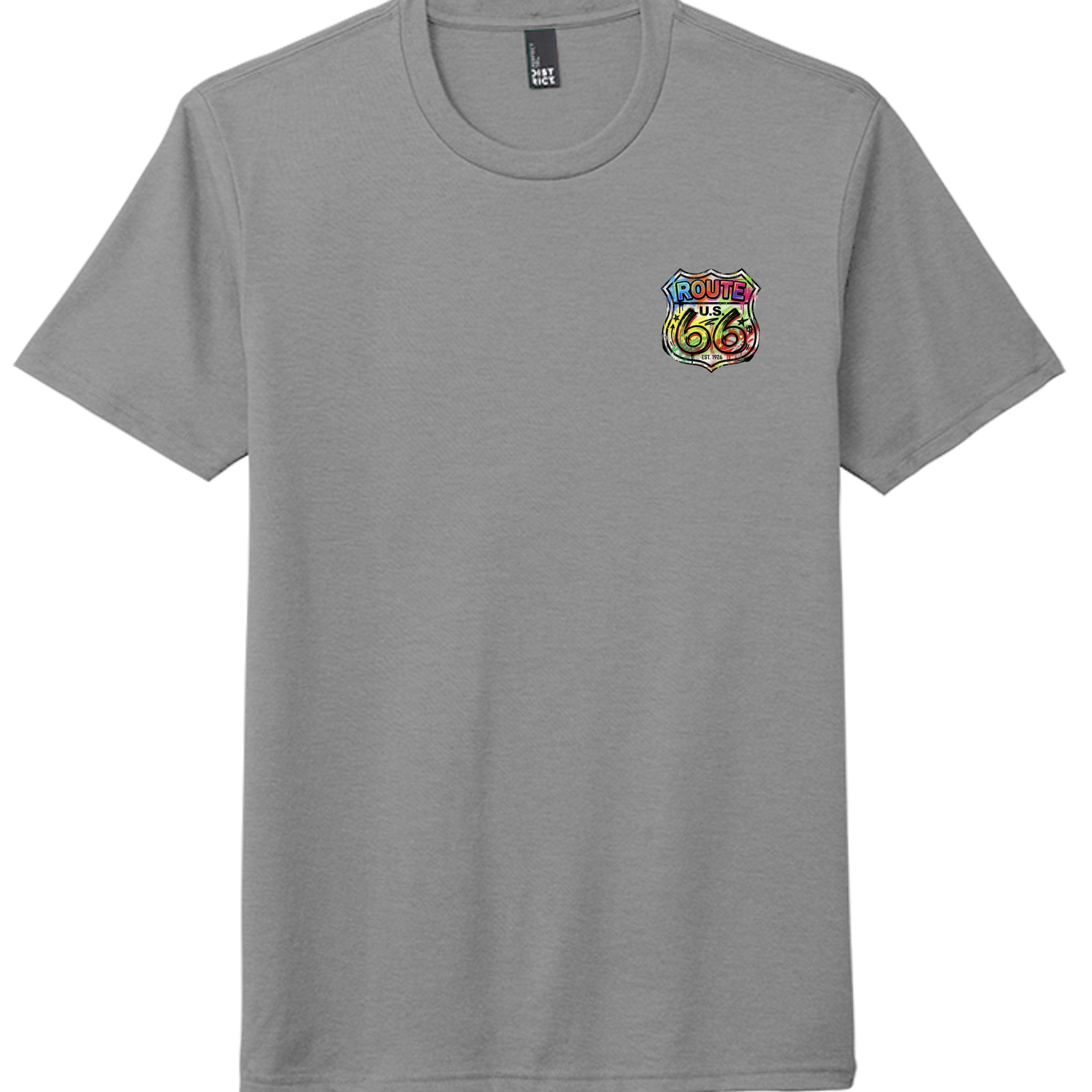 Heathered Grey - DM130 - FRONT